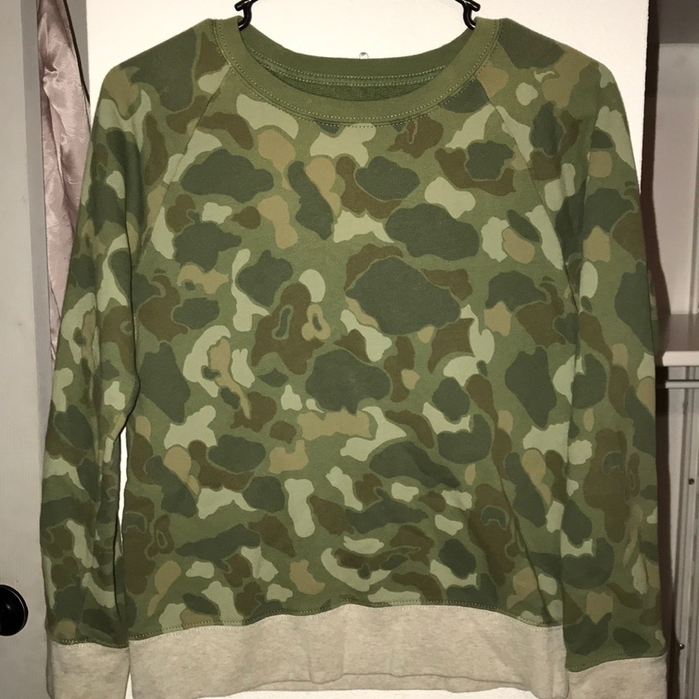 Crewcuts Army sweater.